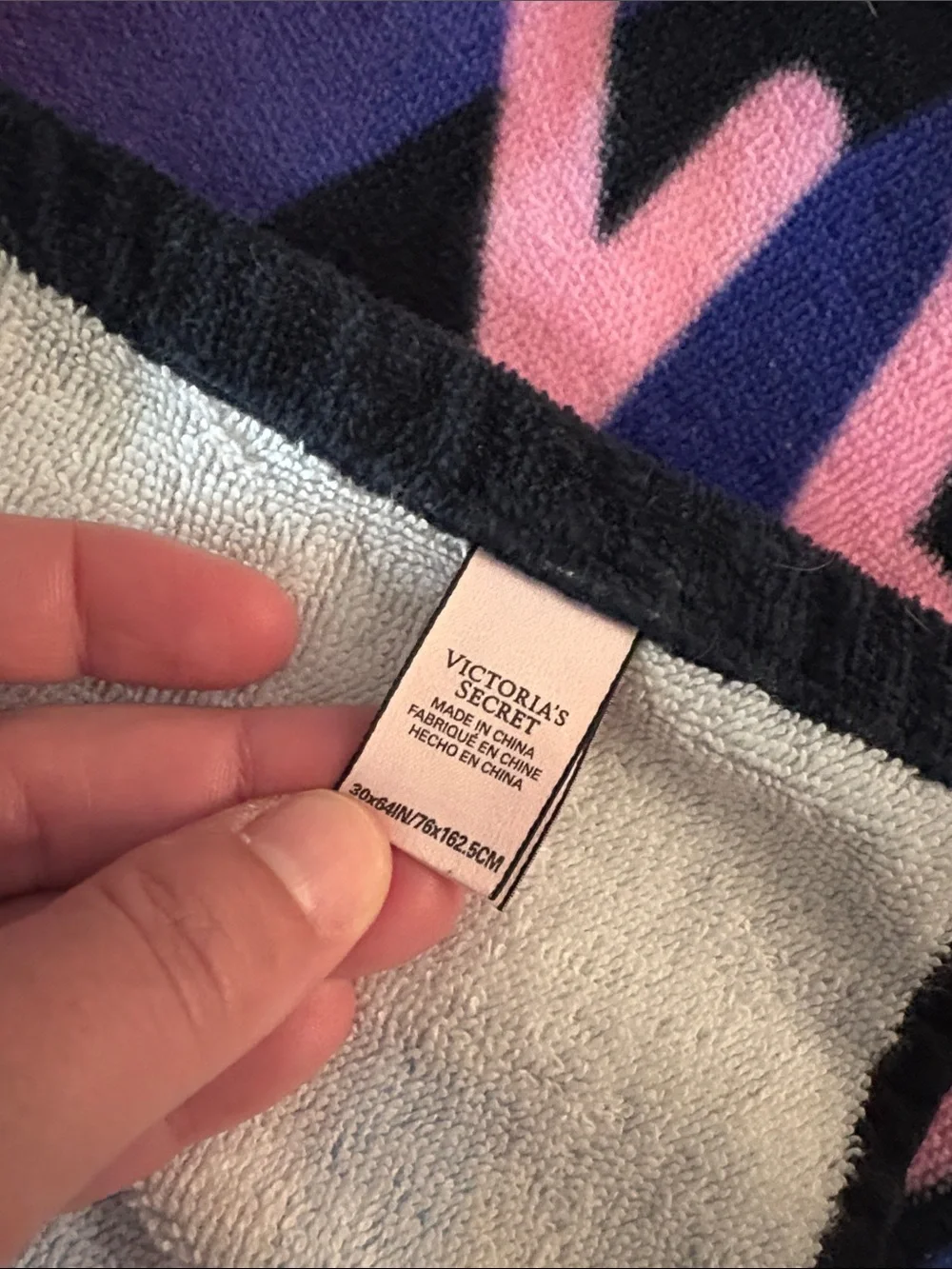 Victorias Secret colorful ombre